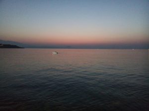 Looking west from Rethymno.